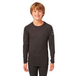 Koszulka termoaktywna chłopięca SURFANIC. Czarne buty zimowe chłopięce Surfanic, bez wzorów, bez zapięcia. Za 119.99 zł.