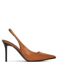 Aldo Szpilki Re-Samantha 14193492 Brązowy. Brązowe szpilki damskie Aldo, bez wzorów, ze skóry, bez obcasa, bez zapięcia. Za 419.99 zł.