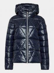 EA7 Emporio Armani Kurtka zimowa 6RTB10 TN5LZ 1554 Granatowy Regular Fit. Niebieskie kurtki damskie EA7 Emporio Armani, na zimę, s, bez wzorów, z syntetyku, bez kaptura. Za 889.99 zł.