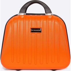 VIP COLLECTION - Walizka 12 L. Czerwone walizki męskie VIP COLLECTION, z materiału. W wyprzedaży za 119.90 zł.