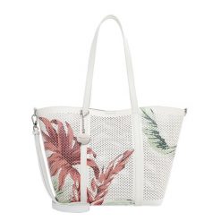 Tamaris Torebka Shopper TAS Kendra Torby na zakupy 1 ct Biały Damski. Białe torby na ramię damskie Tamaris, z aplikacjami, z syntetyku, eleganckie, bez dodatków. Za 275.99 zł.