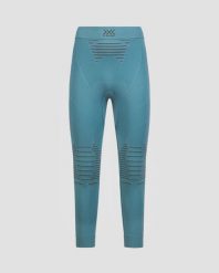 Leginsy męskie termoaktywne X-Bionic Invent 4.0 Blue. Niebieskie legginsy sportowe męskie X Bionic, l, bez wzorów, z dzianiny, do biegania. Za 200.00 zł.