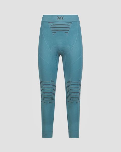 Leginsy męskie termoaktywne X-Bionic Invent 4.0 Blue. Niebieskie legginsy sportowe męskie X Bionic, l, bez wzorów, z dzianiny, do biegania. Za 120.00 zł.
