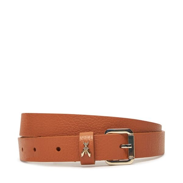 Pasek Damski Patrizia Pepe. Brązowe paski damskie Patrizia Pepe, bez wzorów. Za 229.99 zł.