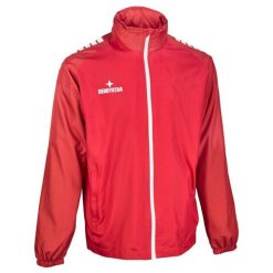 Kurtka męska Derbystar Allwetterjacke Madrid v25. Niebieskie kurtki męskie DERBYSTAR, m, bez wzorów, z materiału, z kapturem. Za 211.29 zł.