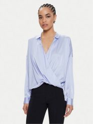 Imperial Koszula CJF4HDG Fioletowy Relaxed Fit. Fioletowe bluzki damskie Imperial, m, bez wzorów, z syntetyku, bez kołnierzyka, bez ramiączek. Za 169.99 zł.