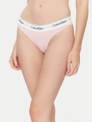 Calvin Klein Underwear Stringi 0000F3786E Różowy. Czerwone stringi damskie Calvin Klein Underwear, l, bez wzorów, z bawełny. Za 79.99 zł.