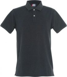 Clique Stretch Premium Polo – Wysokiej jakości koszulka polo z elastanem. Szare koszulki polo męskie CLIQUE, l, bez wzorów, z bawełny, bez ramiączek. Za 153.01 zł.