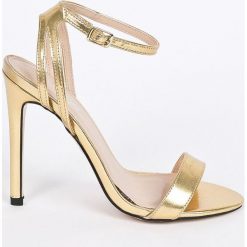 Public Desire - Sandały. Szare sandały damskie Public Desire, z materiału. W wyprzedaży za 139.90 zł.