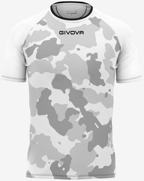 T-shirt męski Givova Army biało-szary. Białe t-shirty męskie Givova, m, bez wzorów, z materiału, klasyczne, bez kołnierzyka. Za 75.66 zł.