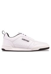 Buty męskie trampki sportowe Lotto TOCO BC. Białe trampki męskie Lotto, bez wzorów, z materiału, sportowe, przed kostkę, bez zapięcia. Za 139.00 zł.