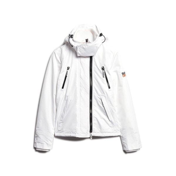 Damska kurtka wodoodporna Superdry Mountain. Białe kurtki damskie Superdry., m, bez wzorów, z bawełny, bez kaptura. Za 527.60 zł.