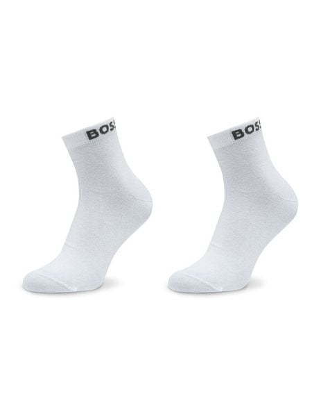BOSS Skarpety krótkie 50491208 Biały. Białe skarpety męskie Boss, bez wzorów. Za 59.99 zł.
