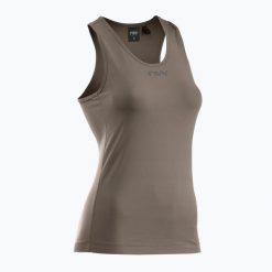 Koszulka rowerowa damska Northwave Essence Tank. Brązowe koszulki sportowe damskie Northwave, bez wzorów, rowerowe. Za 179.99 zł.