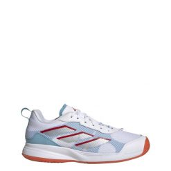 Avaflash Low Tennis Shoes. Białe obuwie sportowe damskie Adidas, bez wzorów, z materiału, trekkingowe. Za 399.00 zł.
