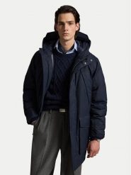 Polo Ralph Lauren Kurtka puchowa 710B27753003 Granatowy Regular Fit. Niebieskie kurtki męskie Polo Ralph Lauren, m, bez wzorów, z puchu, bez kaptura. Za 3,499.00 zł.