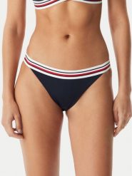 Tommy Hilfiger Dół od bikini UW0UW06354 Granatowy. Niebieskie bikini damskie Tommy Hilfiger, l, bez wzorów. Za 189.99 zł.