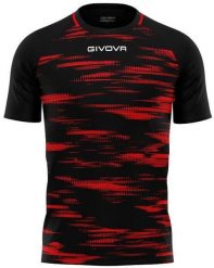 Męska koszulka sportowa Givova Pixel czarno-czerwona L. Czarne koszulki sportowe męskie Givova, l, bez wzorów, z dzianiny, bez kołnierzyka, bez ramiączek, na fitness i siłownię. Za 69.01 zł.