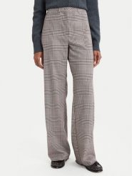 Marella Spodnie materiałowe Canapa 2623136061 Beżowy ciemny Regular Fit. Brązowe spodnie materiałowe damskie Marella, bez wzorów, z materiału. Za 824.99 zł.