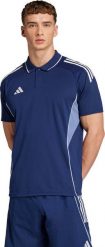 Koszulka męska adidas Tiro 25 Competition Polo granatowa JY1811 M. Koszulki polo męskie Adidas, m, bez wzorów, bez ramiączek. Za 203.11 zł.