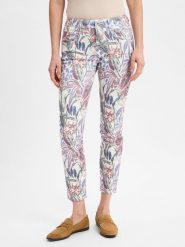 BRAX spodnie skinny - Shakira Kobiety Bawełna biały|wielokolorowy, 42. Białe spodnie materiałowe damskie Brax, uniwersalny, bez wzorów, z bawełny. Za 399.95 zł.
