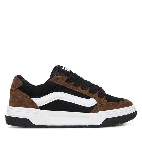 Sneakersy Vans. Brązowe trampki i tenisówki chłopięce Vans, bez wzorów, bez zapięcia. Za 234.99 zł.