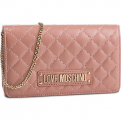 Torebka LOVE MOSCHINO - JC4118PP17LA0600 Rosa. Czerwone torebki do ręki damskie Love Moschino, ze skóry ekologicznej. Za 479.00 zł.