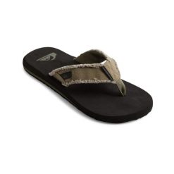 Klapki japonki męskie Quiksilver Monkey. Zielone klapki męskie Quiksilver, sportowe. Za 109.99 zł.