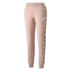 Spodnie Do Joggingu Damskie Power Tape. Czerwone spodnie sportowe damskie Puma, bez wzorów, do biegania. Za 208.99 zł.