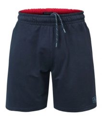 Dresowe Krótkie Spodenki, Szorty - PAKO JEANS - Granatowe. Krótkie spodenki sportowe męskie Pako Jeans, l, bez wzorów, z bawełny. Za 155.00 zł.