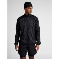 Składana wodoodporna kurtka Newline. Czarne bluzy męskie Newline, bez wzorów, sportowe, bez kaptura. Za 288.00 zł.