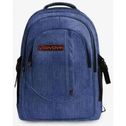 Plecak Givova Mountain Royal Jeans Blue. Niebieskie plecaki damskie Givova, bez wzorów, z jeansu. Za 228.99 zł.
