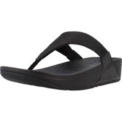 Klapki Fitflop Model Fz7 090 W Kolor Czarny. Czarne klapki damskie Flip Flop, bez wzorów, z syntetyku, sportowe, bez obcasa. Za 424.00 zł.