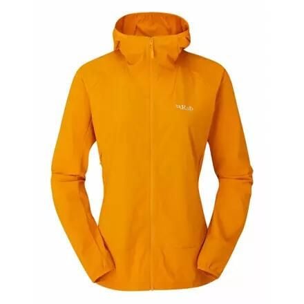 Kurtka softshell damska Rab Borealis. Brązowe kurtki damskie RAB, xs, bez wzorów, z softshellu, bez kaptura, trekkingowe. Za 349.59 zł.