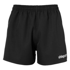Szorty Uhlsport Rugby. Czarne szorty męskie Uhlsport, m, bez wzorów, z poliesteru. Za 127.00 zł.