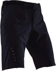 Spodenki rowerowe (+spodenki kolarskie z pampersem w zestawie) LEATT Shorts. Czarne szorty męskie LEATT, na lato, l, bez wzorów, z materiału. Za 329.99 zł.