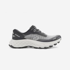 Buty do biegania w terenie męskie Kiprun MT Cushion 2. Białe buty sportowe męskie KIPRUN, z kauczuku, bez zapięcia, do biegania. Za 449.99 zł.