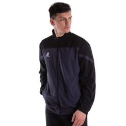 Kurtka z dresu Piu Adrenalina. Niebieskie kurtki męskie PIU ADRENALINA, xl, bez wzorów, z dresówki, eleganckie, bez kaptura. Za 189.50 zł.