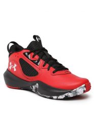 Under Armour Buty do koszykówki Ua Lockdown 6 3025616-600 Czerwony. Czerwone buty sportowe męskie Under Armour, ze skóry, bez zapięcia, do koszykówki. Za 219.99 zł.