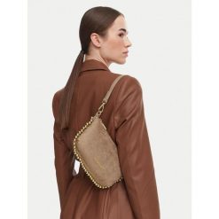 Torebka LOVE MOSCHINO. Brązowe torebki do ręki damskie Love Moschino, bez wzorów, klasyczne, bez dodatków. Za 679.99 zł.