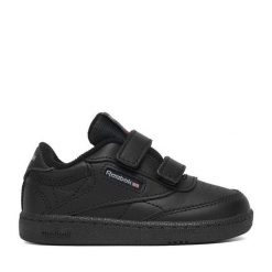 Sneakersy Reebok. Czarne trampki i tenisówki chłopięce Reebok, bez wzorów, bez zapięcia. Za 159.99 zł.