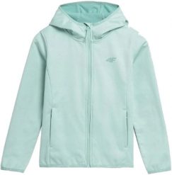 KURTKA DZIEWCZĘCA SOFTSHELL 4F WIATRÓWKA DLA DZIEWCZYNKI JSFD001. Kurtki i płaszcze dla dziewczynek 4f, bez wzorów, z softshellu, bez kaptura. Za 208.19 zł.