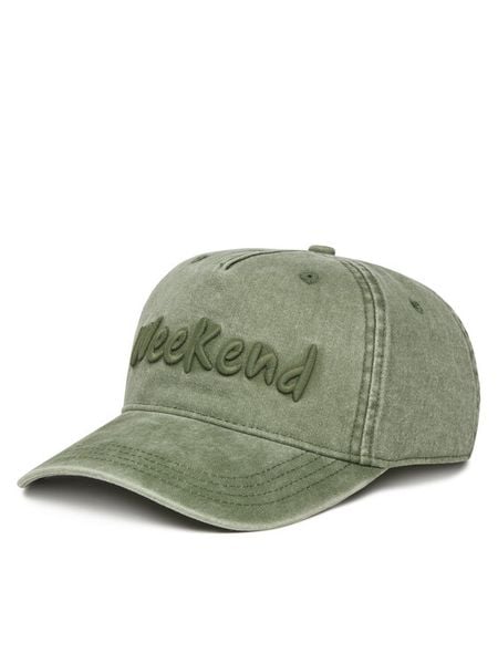 Weekend Max Mara Czapka z daszkiem Bruno 2525576024 Khaki. Brązowe czapki i kapelusze damskie Weekend Max Mara, bez wzorów, z bawełny. Za 222.99 zł.