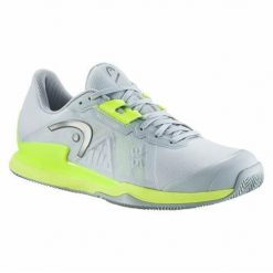 Buty do tenisa męskie Head Sprint Pro 3.5. Białe buty sportowe męskie Head, z materiału, bez zapięcia, do biegania. Za 677.00 zł.