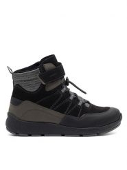 Lasocki Young Śniegowce BI12-SAM-06 Czarny. Czarne buty zimowe chłopięce Lasocki Young, bez wzorów, ze skóry, bez zapięcia. Za 229.99 zł.
