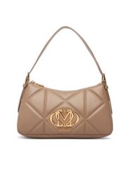 LOVE MOSCHINO Torebka JC4032PP0PLC0105 Beżowy. Brązowe torebki do ręki damskie Love Moschino, bez wzorów, ze skóry, bez dodatków. Za 879.99 zł.