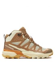 Salomon Trekkingi X Ultra 360 Edge Mid Gore-Tex L47462700 Brązowy. Brązowe trekkingi damskie Salomon, trekkingowe, gore-tex. Za 659.99 zł.