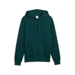 Bluza z kapturem Puma. Zielone bluzy męskie Puma, xl, bez wzorów, z dresówki, z kapturem. Za 253.50 zł.