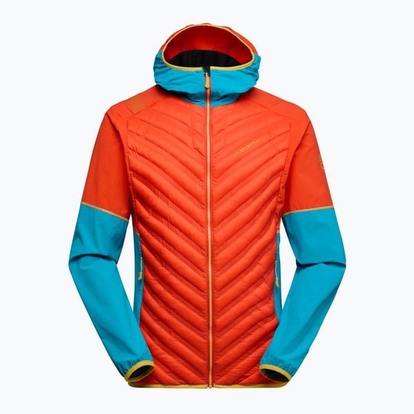 Kurtka hybrydowa męska La Sportiva Koro. Brązowe kurtki męskie La Sportiva, m, bez wzorów, bez kaptura. Za 799.99 zł.