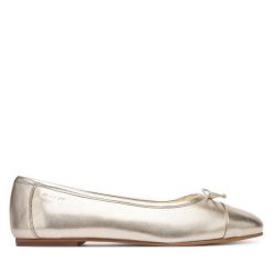 Baleriny Gant. Żółte baleriny damskie GANT, bez wzorów, bez obcasa. Za 319.99 zł.